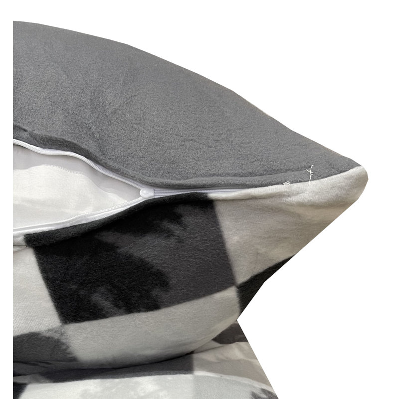 Jazz Grey/Black/White 2 Piece Duvet Cover Set, 135 x 200 cm