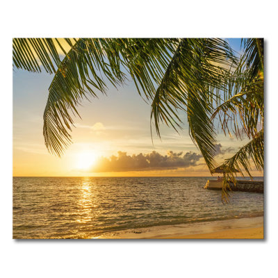 Maldives 1 Piece Wall Art on Canvas
