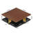 Classica Square Wood Coffee Table