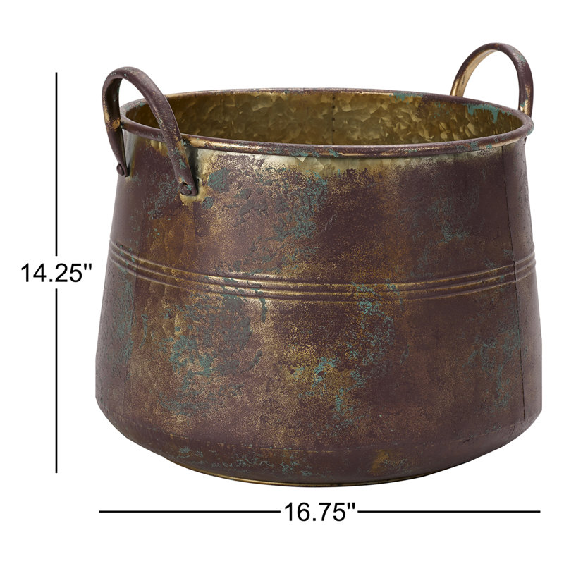 Pot à fleurs en métal Lavdim