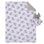 Ensemble-cadeau de 2 pièces doudou gris et blanc Nopa Disney Dumbo