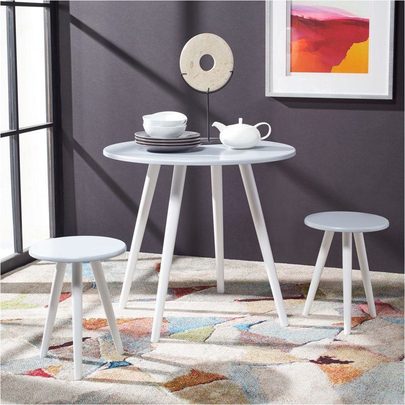 Bourquin 2 - Person Four Leg Dining Set