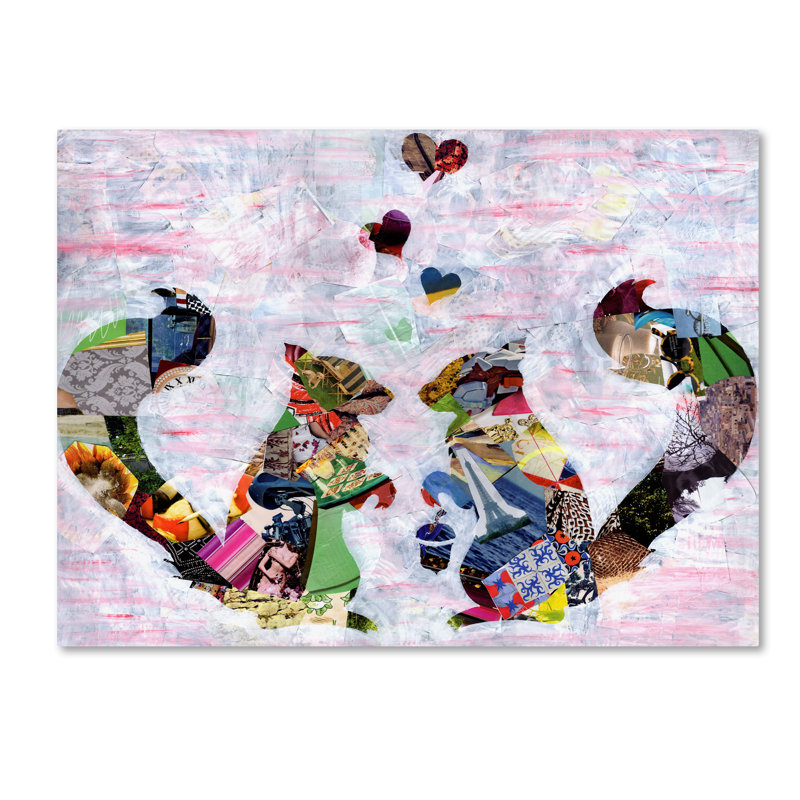 «Squirrels» par Krisdapor, impression sur toile tendue, H 14 po x l 19 po