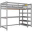 Lit mezzanine avec tablettes de rangement-501454305-501454304
