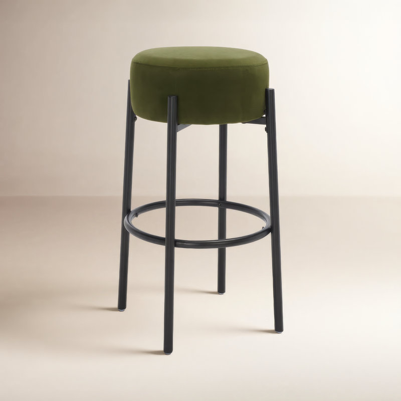 Tabouret Colombe, Vert forêt, Tabouret de bar (siège d'une hauteur de 30 po)
