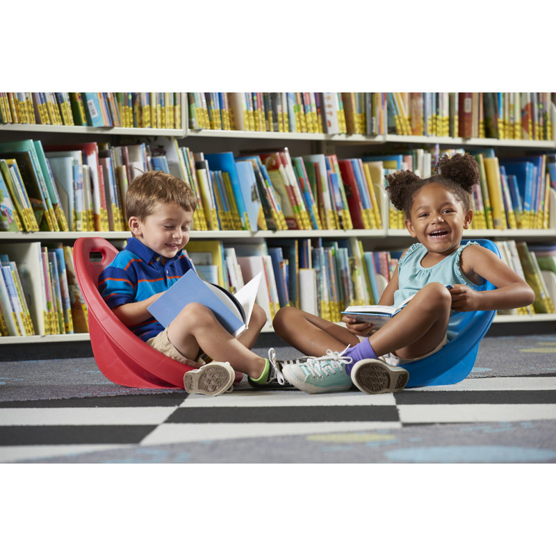 Adelman Kids Rocker Chair, Red/Blue