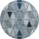 Premium Machine Washable Prisco Blue Rug