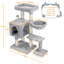 Multifunctional 96.5cm Cat Tree-1583675395