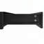 Table basse carrée moderne ultra-brillante avec 4 tiroirs et pieds en grain de bois - Table de rangement et table à thé, 31,5 po x 31,5 po, noir-1244338019
