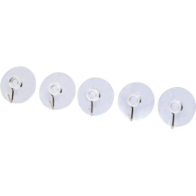 Creathome 40MM Medium Suction Hooks, 20PCS