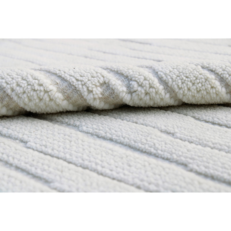Wool Area Rug, Rectangle 6' x 9'