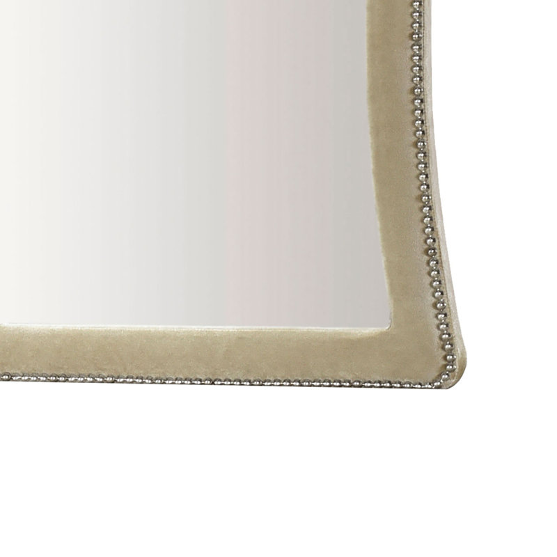 Miroir de commode Mercee, Beige