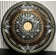 Snowy Daybreak 26" D Polyurethane Hand Painted Ceiling Medallion