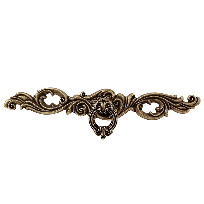 Poignée fantaisie Sforza 1,325 po, Laiton antique