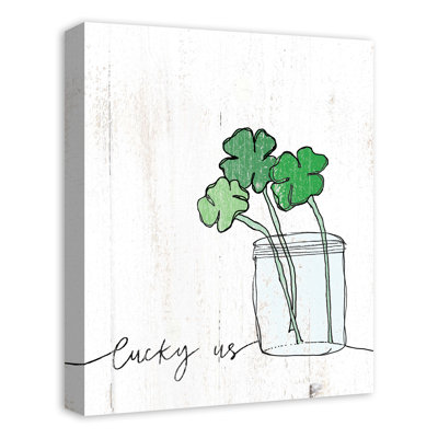 " Lucky Us " Painting Print
