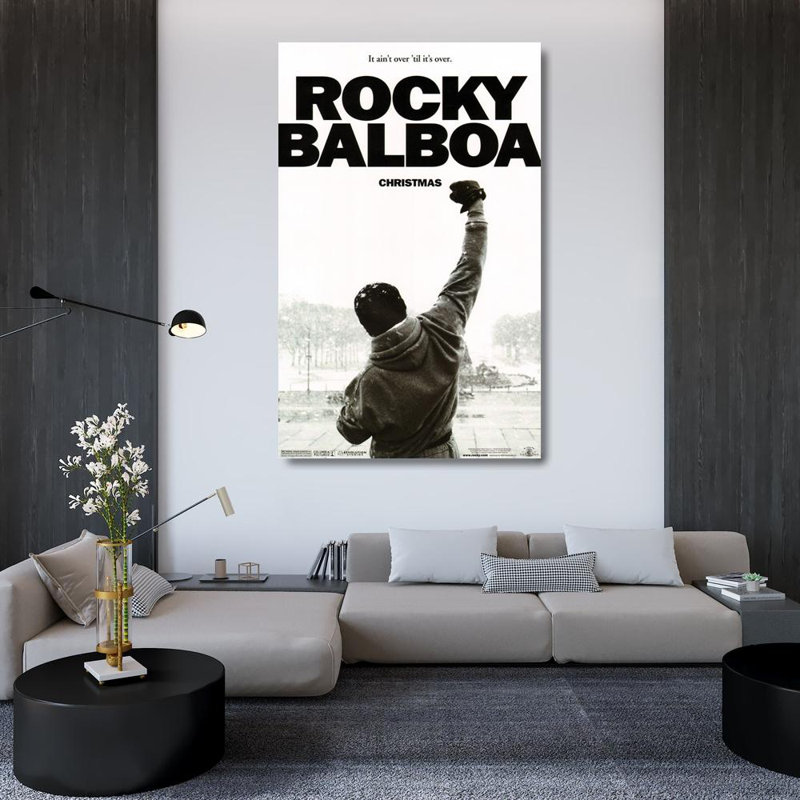 Rocky Balboa, H 48 po x l 30 po