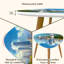 Ensemble de 2 tables basses gigognes Triangle