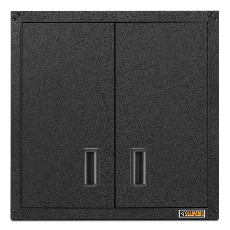 Single Storage Cabinet, Black