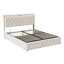 Upholstered Velvet Lift Up Storage Bed-1645596592