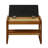 Faux Leather Upholstered Solid Wood Flip Top Entryway Storage Bench-694973828-694973824