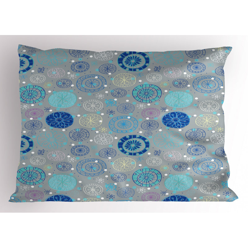Polyester Geometric Sham Set, Twin