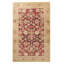 Antique Oushak Hallway Runner Wool Coral Rug