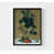 Black Framed Print without Mat selected