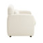 Fauteuil d'appoint contemporain rembourré beige Boucle-1917537574