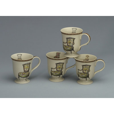Decorative Porcelain Mug