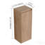 Armoire latérale de salle de bain 12 po, portes à fermeture douce, conception à fixation flottante (emballage Kd)