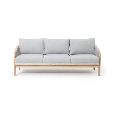Andrek 80" Acacia Patio Sofa