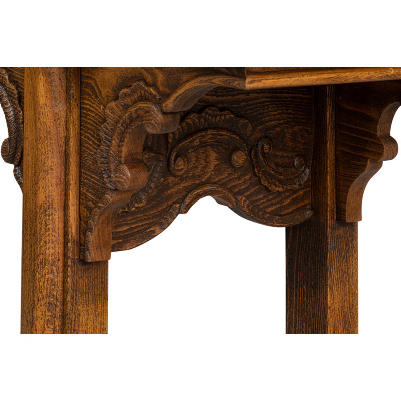 Equestrian 76'' W Solid Wood Console Table
