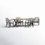 Eloisa 94.5'' Rectangular Outdoor Dining Set-693914783