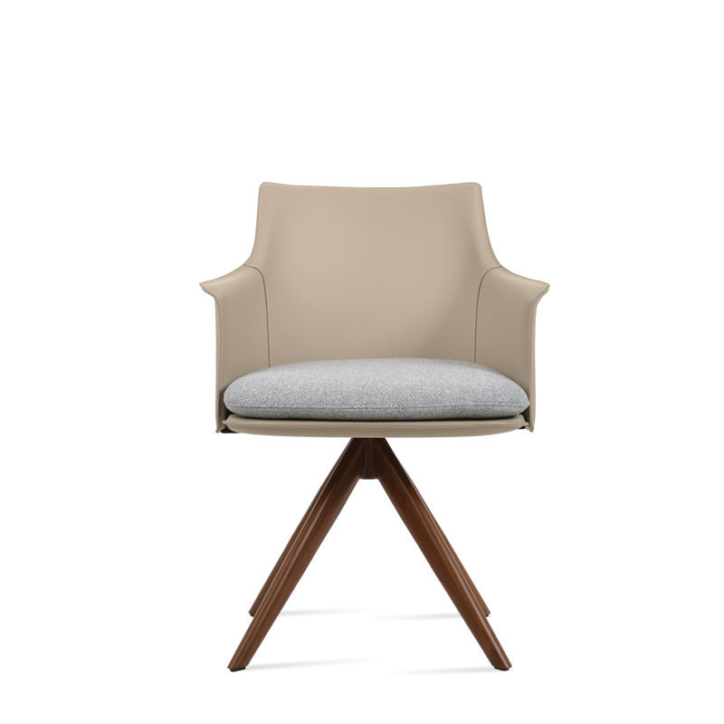 Fauteuil Briancon, Os, Noyer