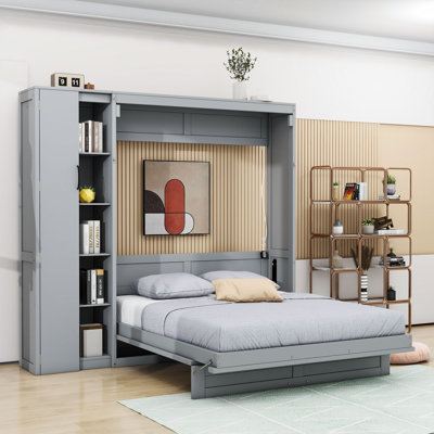 Lit escamotable pliable Septimus avec multifonction