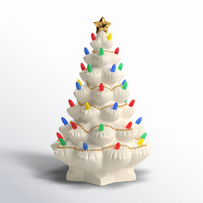 Treasured Traditions Light-Up Tree Figurine