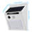 Polyvalent LED Solar Powered Motion Sensor Wall Light, Security Wall Lamps for Patio Garage Corridor-41516596