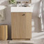 Meuble-lavabo 21,6 po avec lavabo en céramique