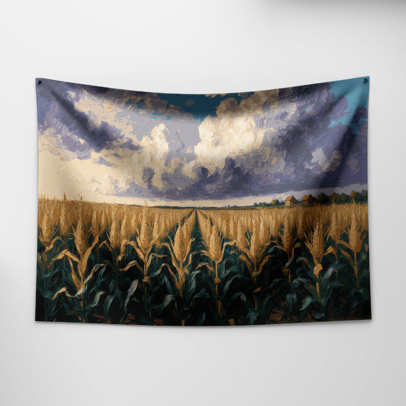Tapisserie murale USA State Iowa, 68" x 80"