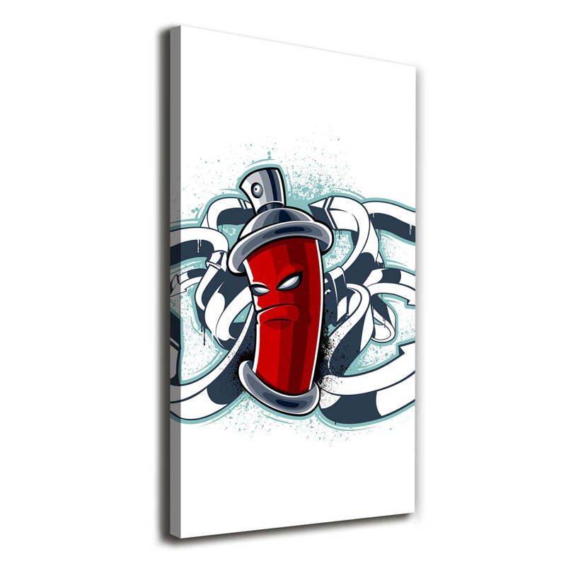 Graffiti - Wrapped Canvas Print