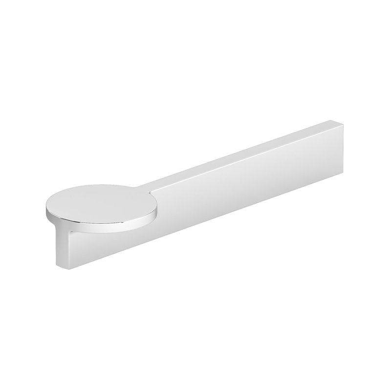 Metal Bar Pull, Brushed Nickel, 10 1/8" 