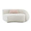 Canapé modulaire Sahara Beige Boucle avec 3 coussins