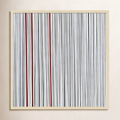 Mostly White Print by Alex Dunn