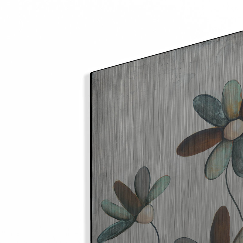 «Patina Petals II» par Britt Hallowell, H 36 po x l 36 po