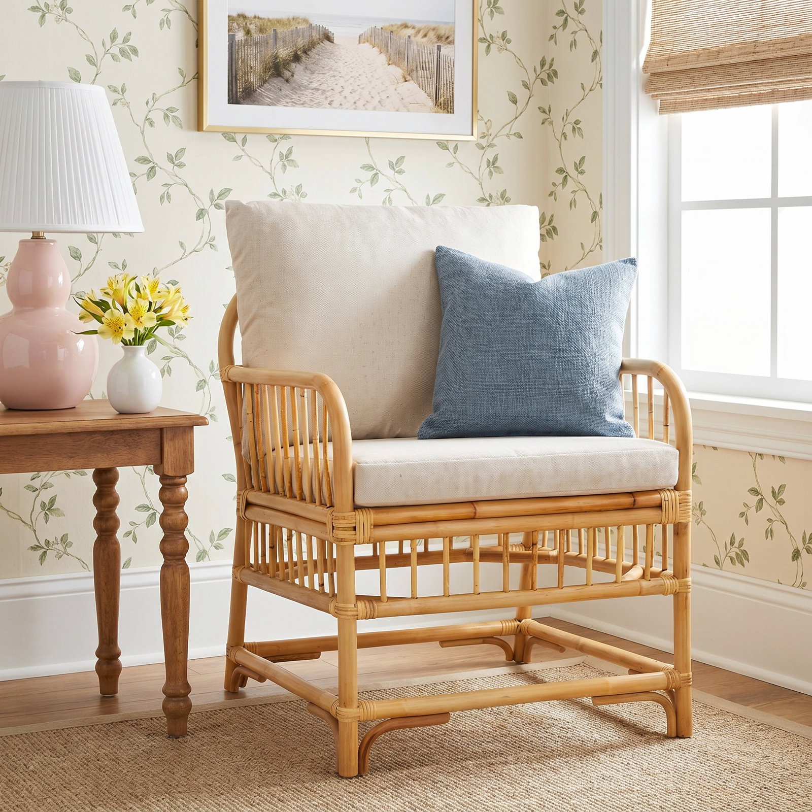 Linen Armchair