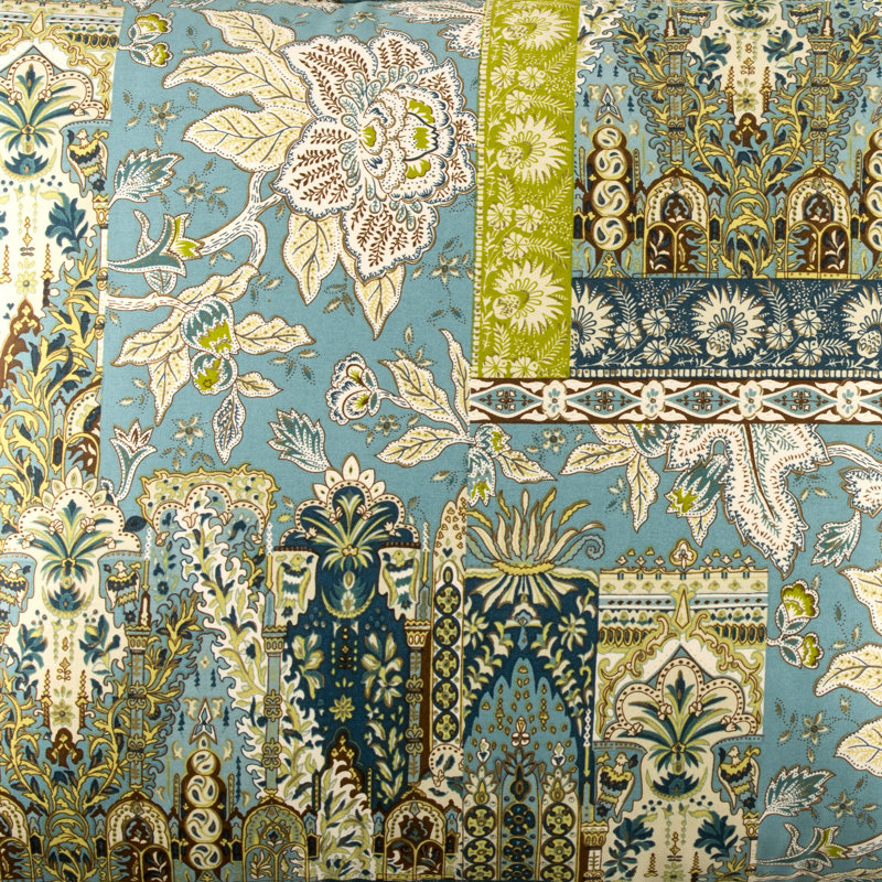 Tissu floral principal Tangier par The Yard