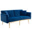 2 Seater Velvet Sofa-195965728