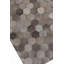 Natural Hide Cowhide Geometric Area Rug in Gray/Beige/Brown-25306951