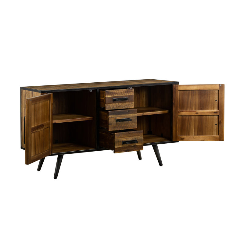 Buffet en bois d'acacia Dorvelle