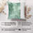 Abstract Green Myst I Modern